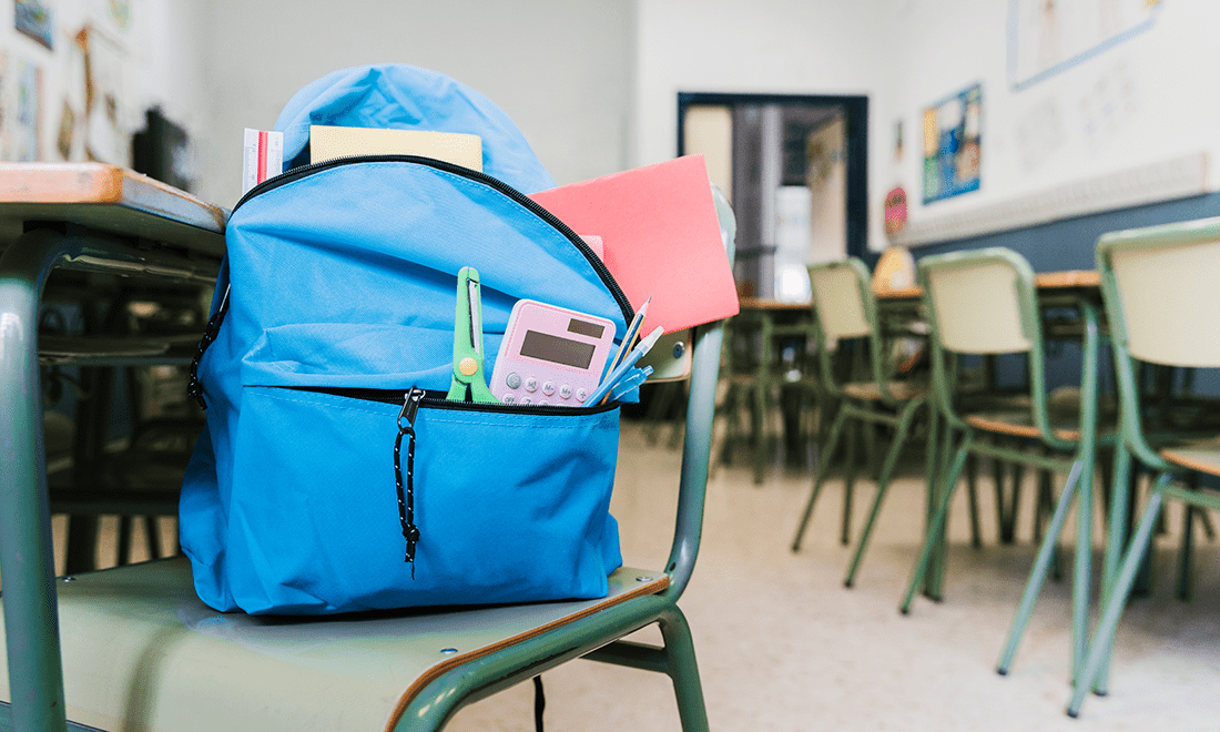 Comienza la escuela con el pie derecho