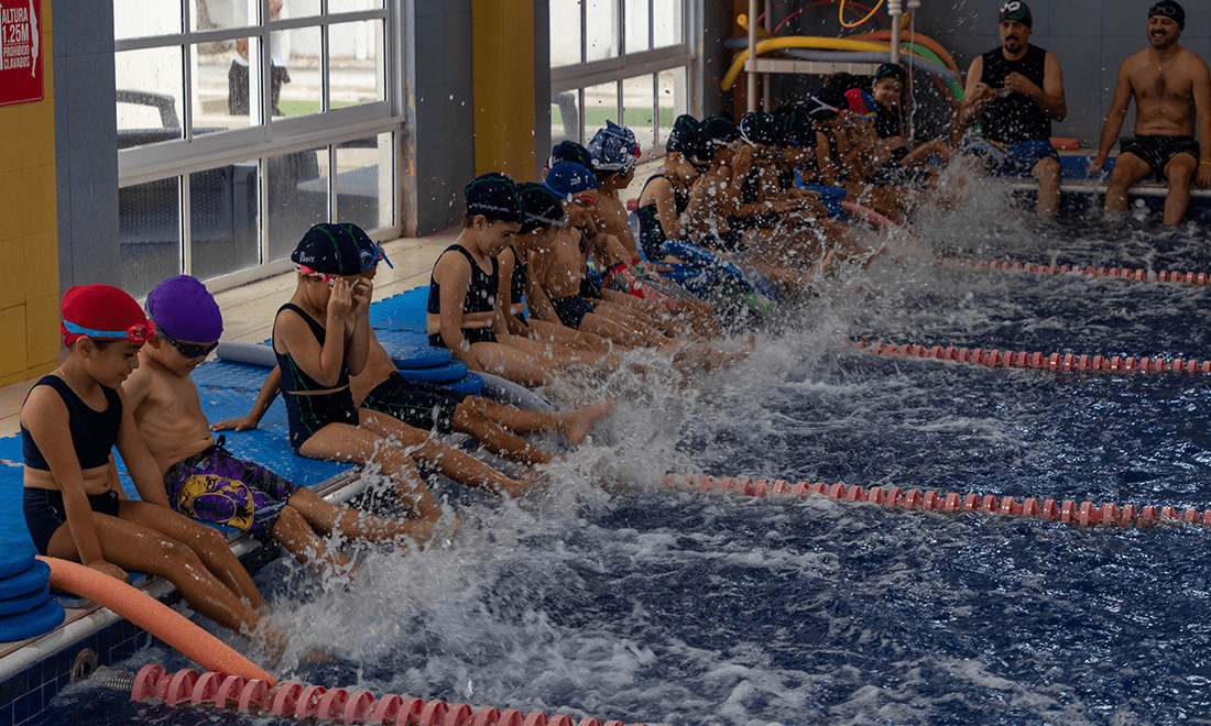 Importancia de la natación para bebés